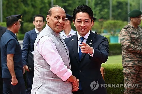 日·印, 해양안보 협력 강화…함정 정비시설 상호 제공 추진