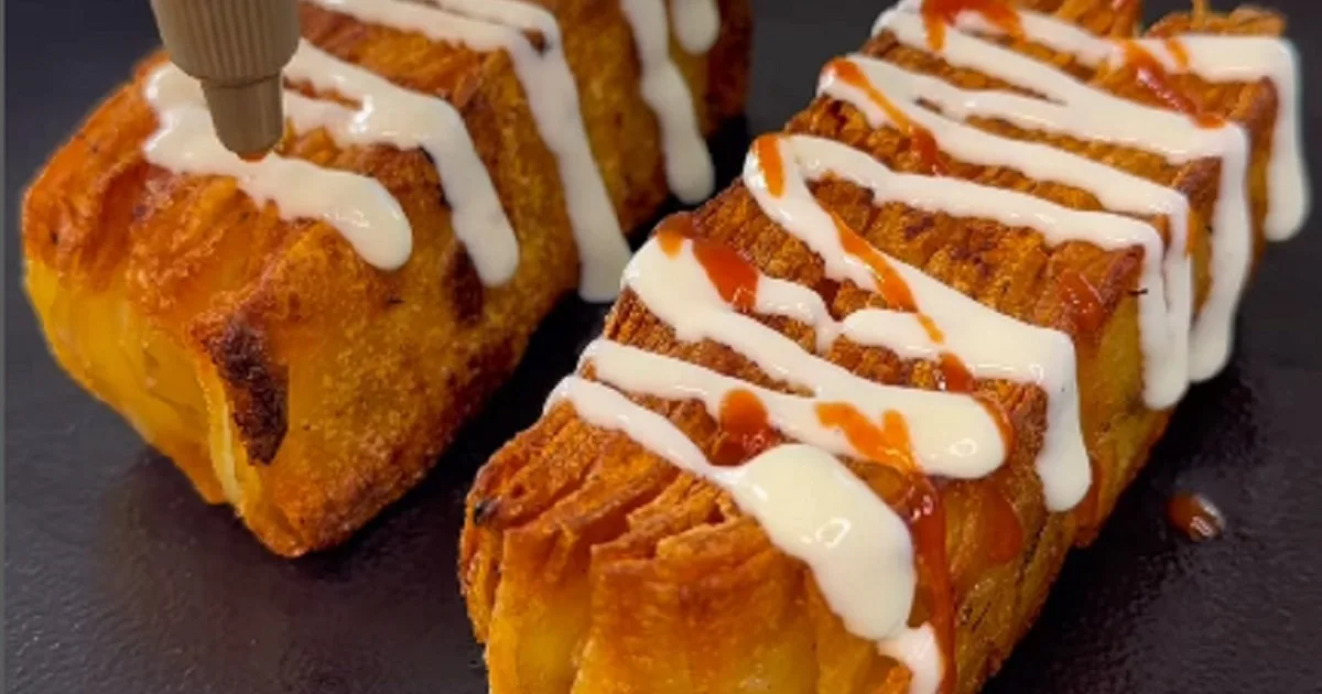 Para darse un gustito de vez en cuando: milhojas crocante de papas en 30 minutos