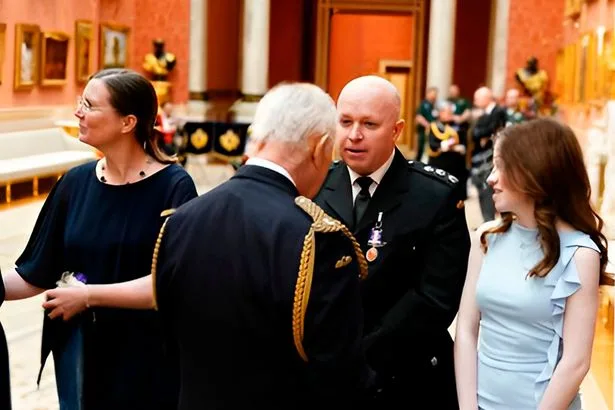 Hero firefighter honoured by the King reveal he's haunted by the faces of Grenfell Tower victims