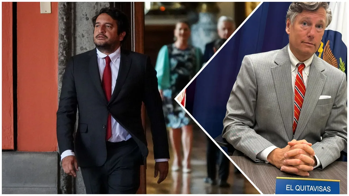 Landau pide no dejar que el ‘drama político’ afecte la relación México-EU tras cancelar visa a Andy López