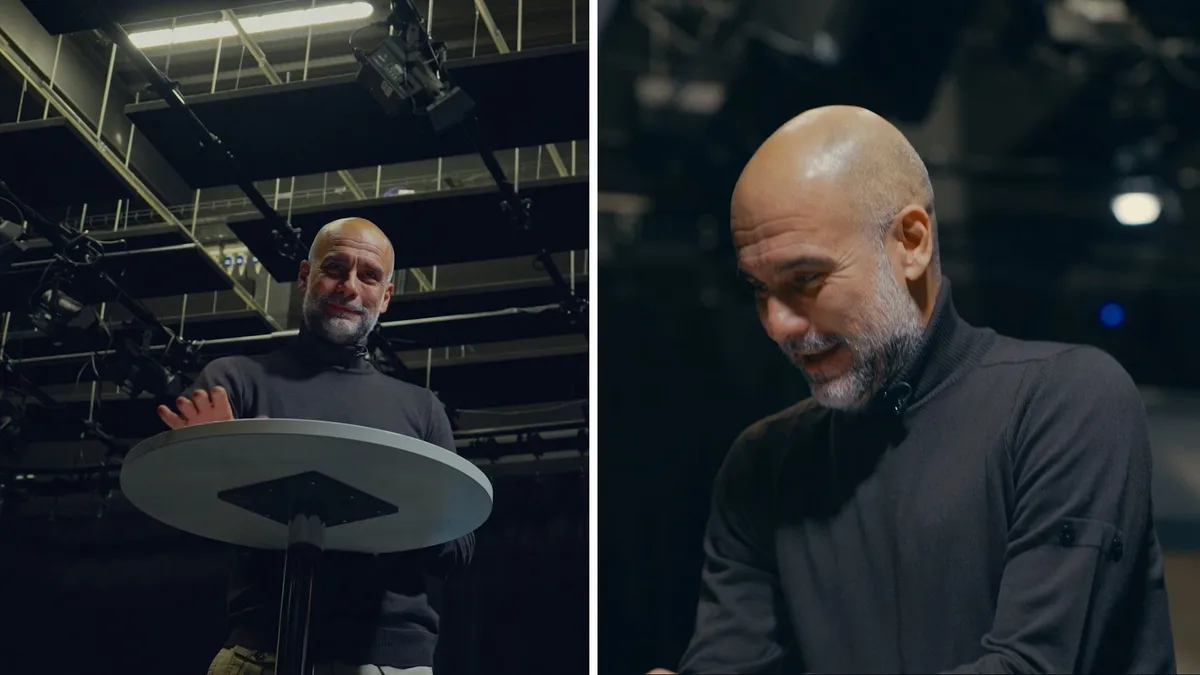 Pep reduced to tears prepping Man City farewell speech in new doc footage