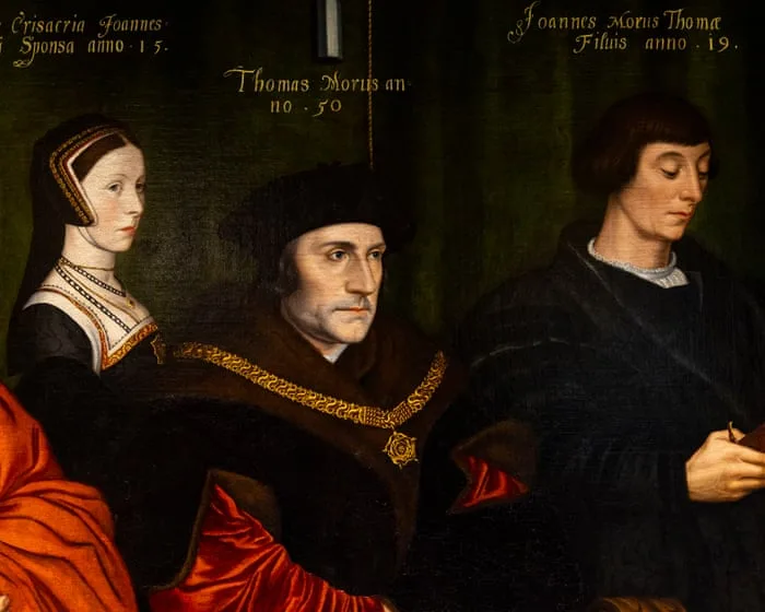 Public given rare access as Thomas More painting goes under microscope