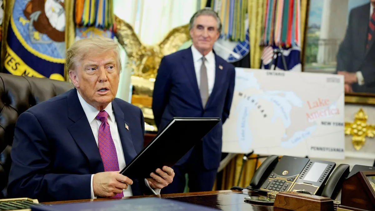 Trump asked Apple to change Lake Ontario to 'Lake America' on its maps: U.S. official