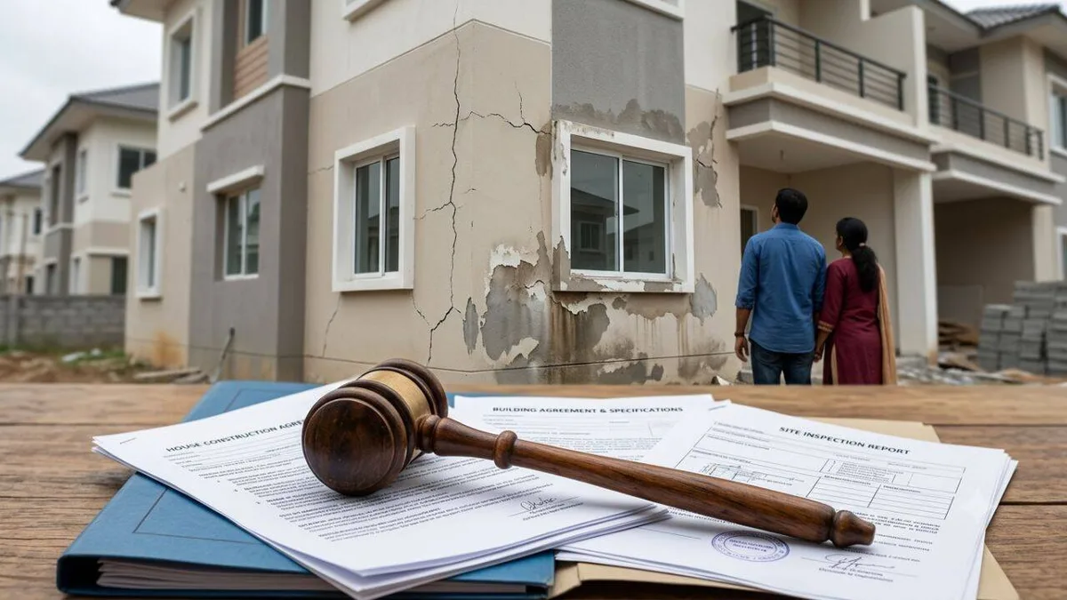 Defective house, inferior materials: Consumer panel orders builder to pay Rs 25 lakh