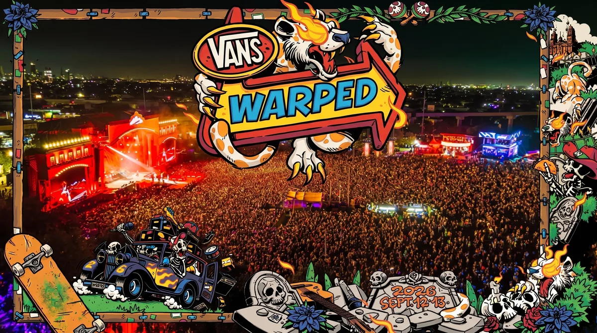 Vans Warped Tour México 2026: horarios y escenarios para ver a Papa Roach, Rise Against, Yellowcard y más