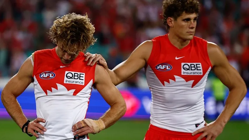 ‘It’s all still pretty raw’: Inside the Swans’ shattered change room