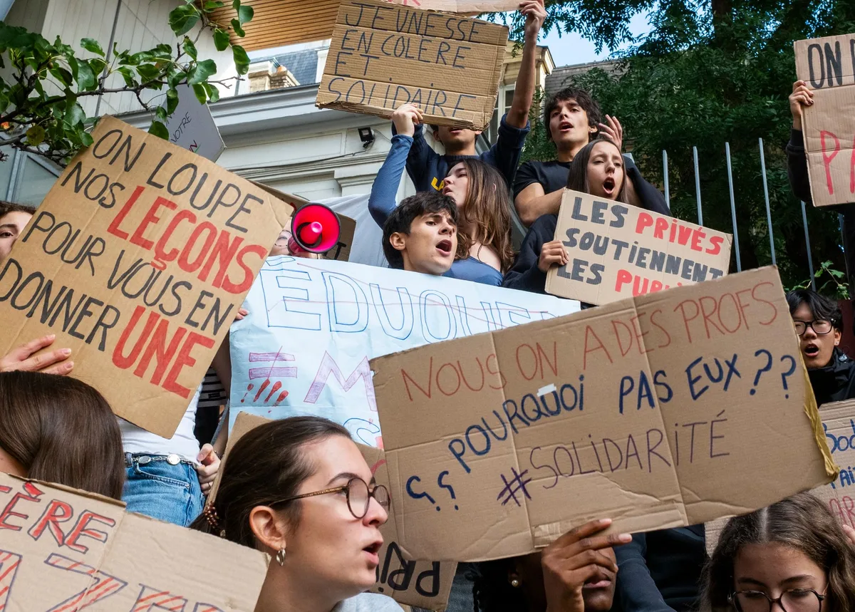 Mouvement lycéen : de la visite de Léon XIV aux blocus, des étudiants catholiques engagés