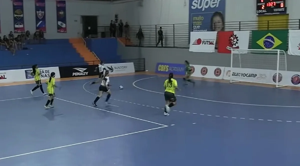 Epitaciolândia é goleado na estreia pelo Grupo B da Taça Brasil de Futsal Feminino Sub-17