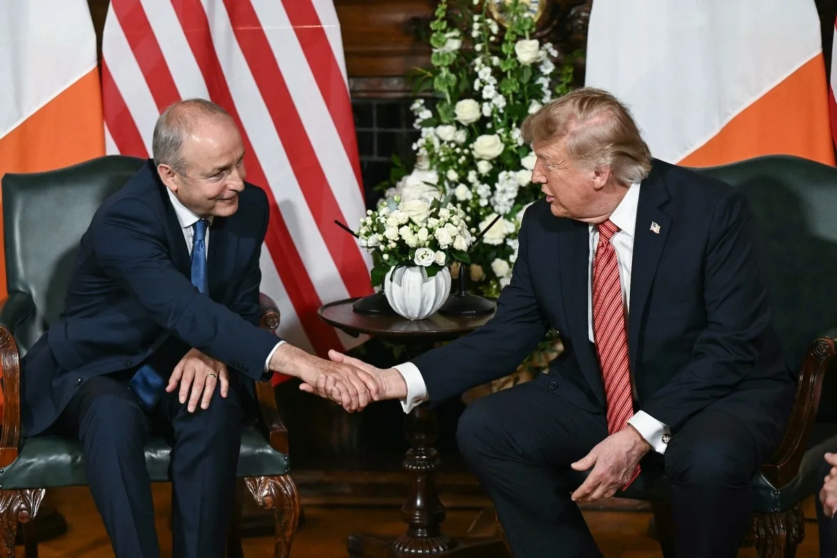 Trump crée la surprise en plaidant pour une Irlande « unifiée » lors d’une visite à Dublin