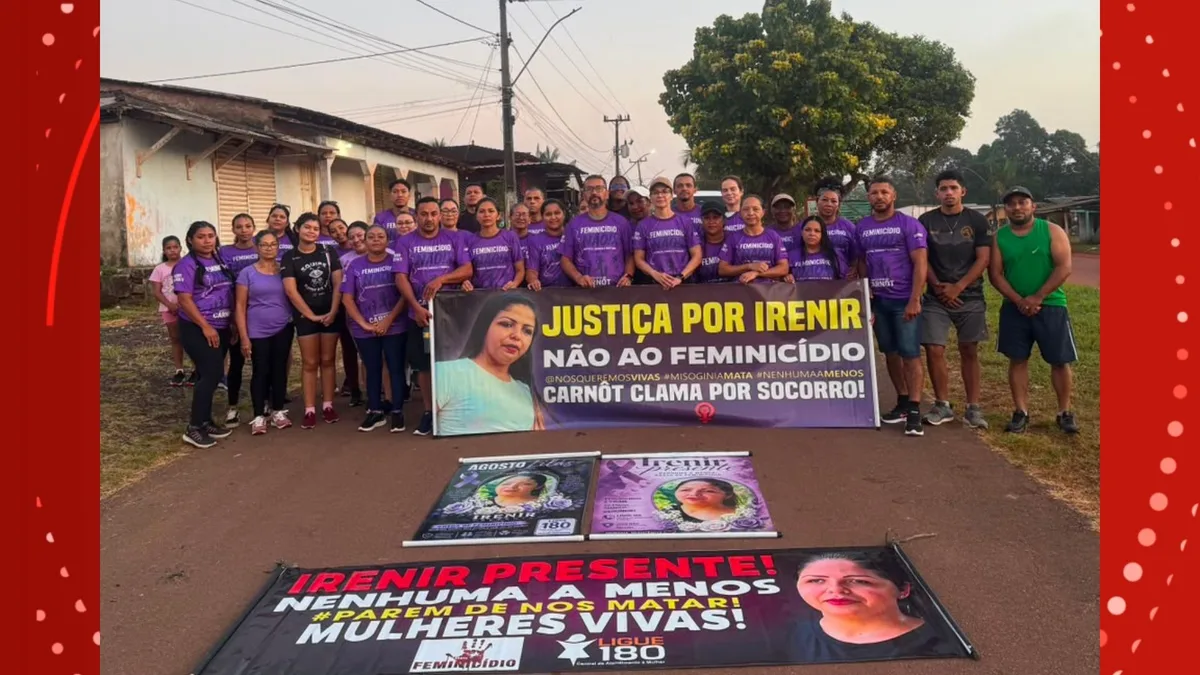Após 10 meses, caminhada cobra Justiça por mulher esquartejada pelo vizinho no interior do AP