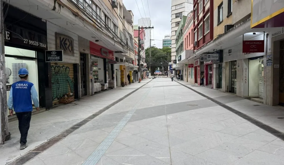 Centro de Vitória terá ruas interditadas por quase dois meses; veja onde e quando