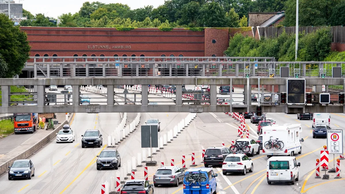 Autobahnsperrung: A7 bei Hamburg am Wochenende 55 Stunden voll gesperrt