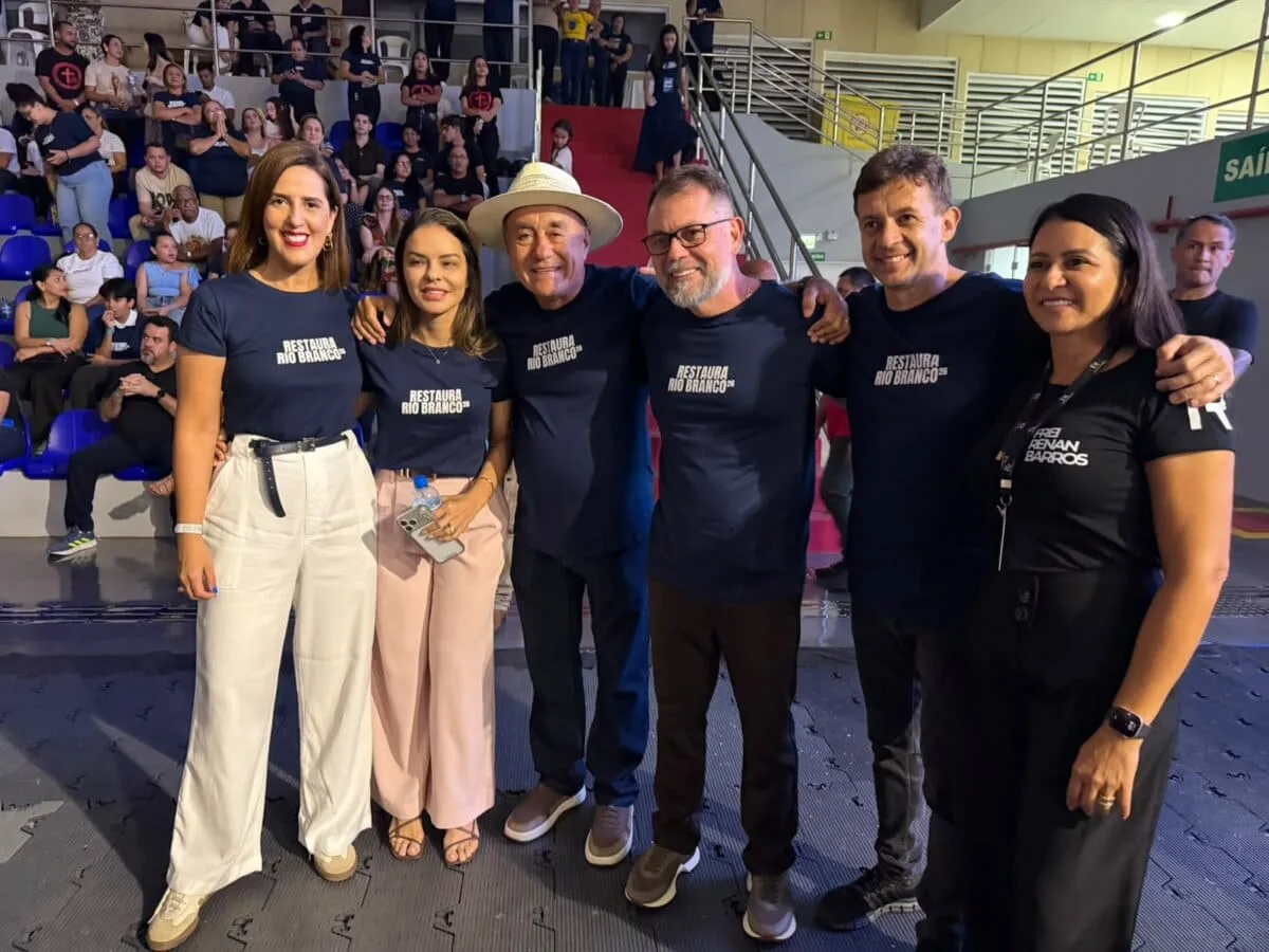 Bocalom participa do Restaura Rio Branco ao lado de Alysson e Eduardo Velloso