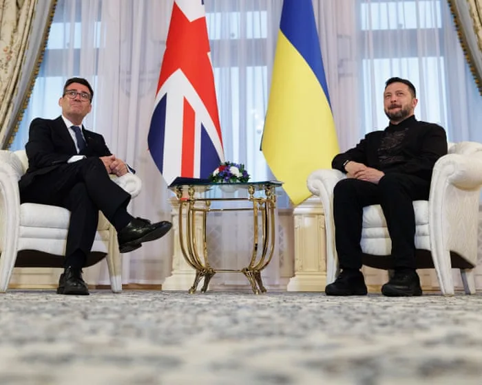 Burnham to take Zelenskyy’s pleas for Patriot missiles to Trump – Europe live