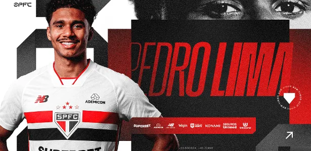 São Paulo anuncia contratação do lateral Pedro Lima, joia do Wolverhampton