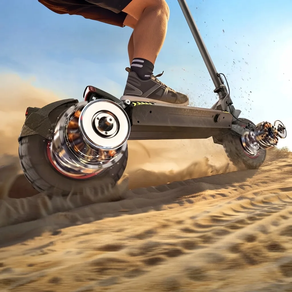 Patinete elétrico por menos de R$ 5 mil alcança 60 km/h e tem 80 km de autonomia