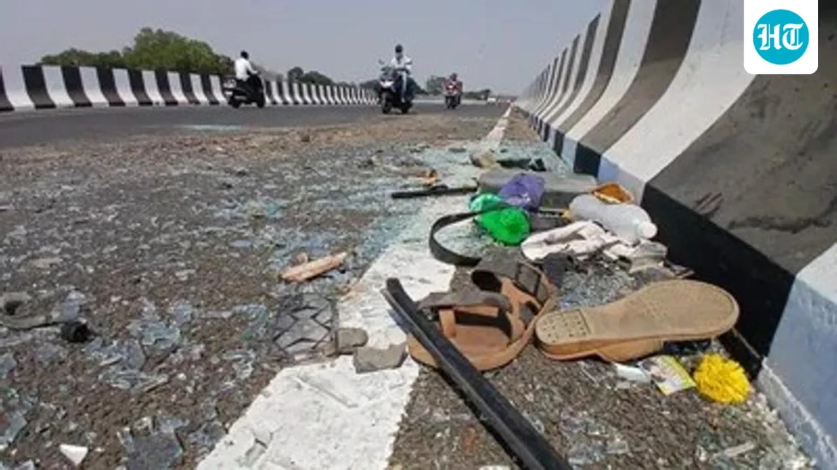 2 killed, 20 injured as Roadways bus crashes into dumper in Bulandshahr