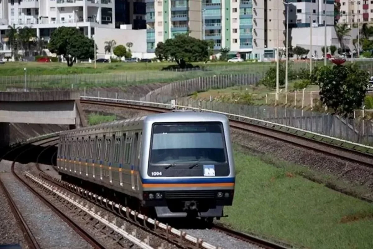 Problema no Metrô-DF impede circulação de trens até a Estação Central