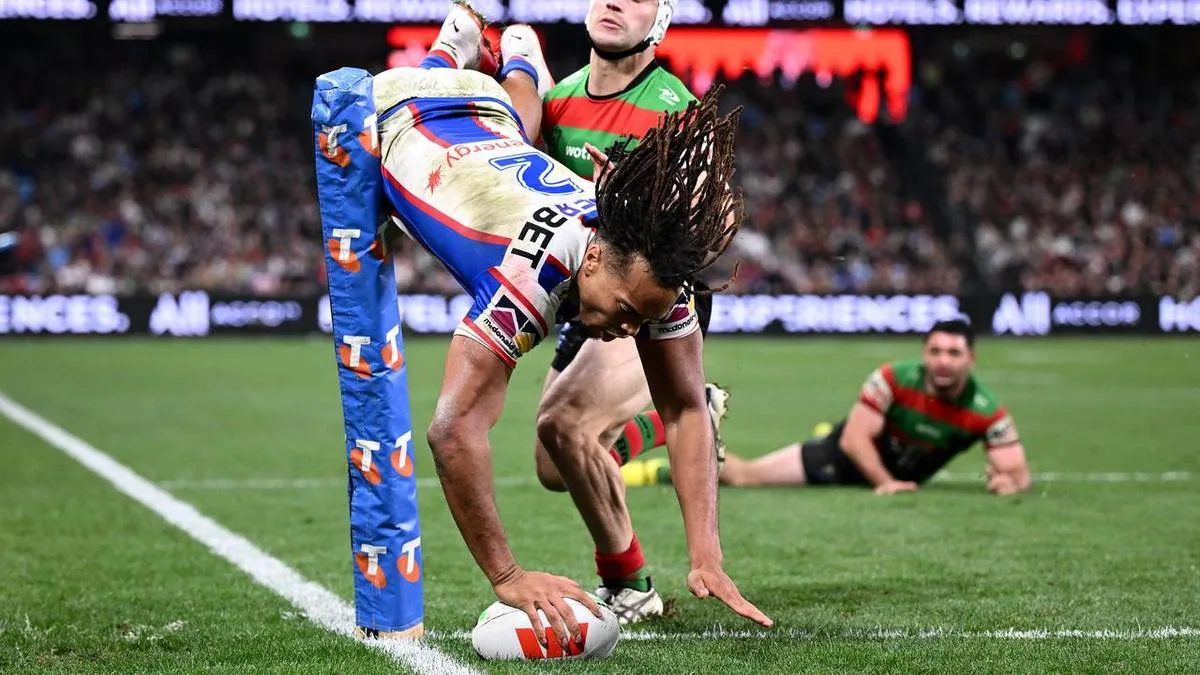 Newcastle daring to dream after pulling off NRL finals heist on South Sydney