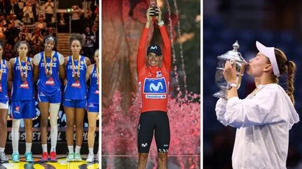 Les Bleues du basket vice-championnes du monde, la Vuelta pour Enric Mas, Rybakina et Zverev couronnés à l'US Open... Le récap sport du week-end