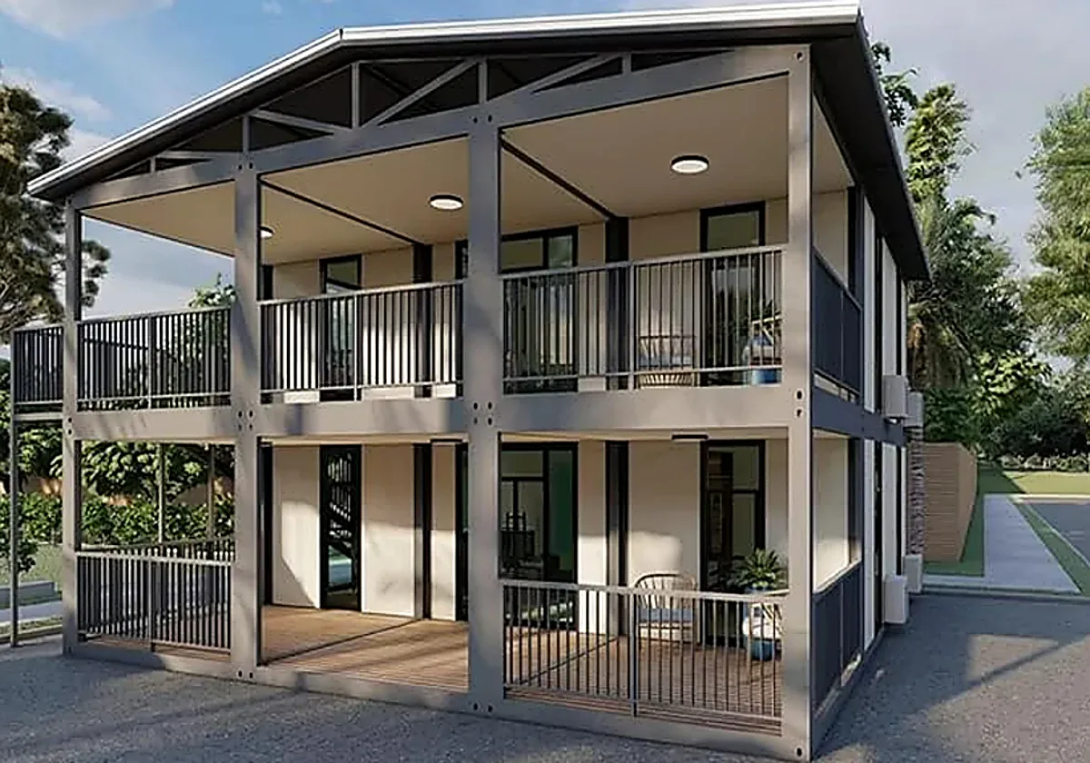 La casa prefabricada de Amazon por menos de 16.000 euros con dos pisos y hasta cuatro dormitorios