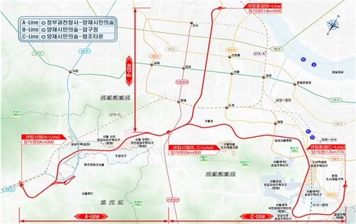 서초구, 31일 위례-과천선 전략환경영향평가 주민설명회