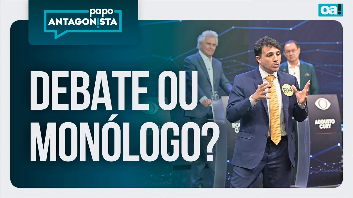 Papo Antagonista: Sem favoritos, primeiro debate presidencial quase vira monólogo