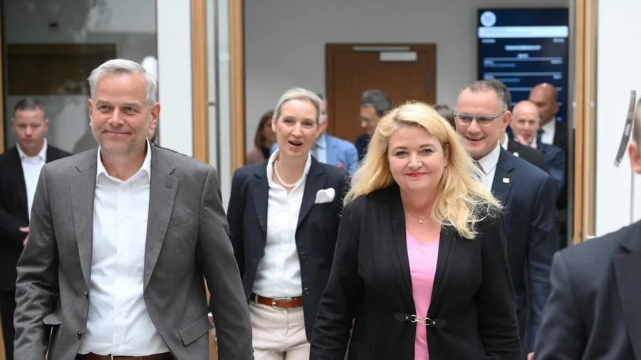 +++ Wahlen +++: Jetzt live: AfD-Spitzen wollen CDU „ablösen“
