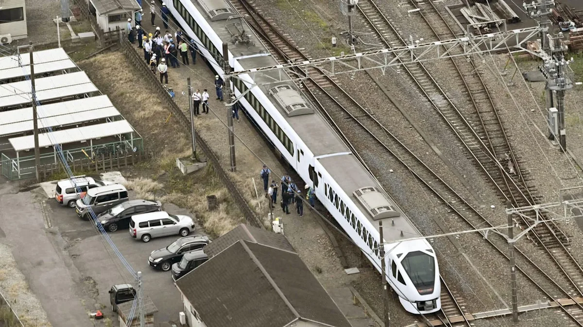 Sie waren am Unkrautjäten - Japanischer Schnellzug überfährt 4 Arbeiter