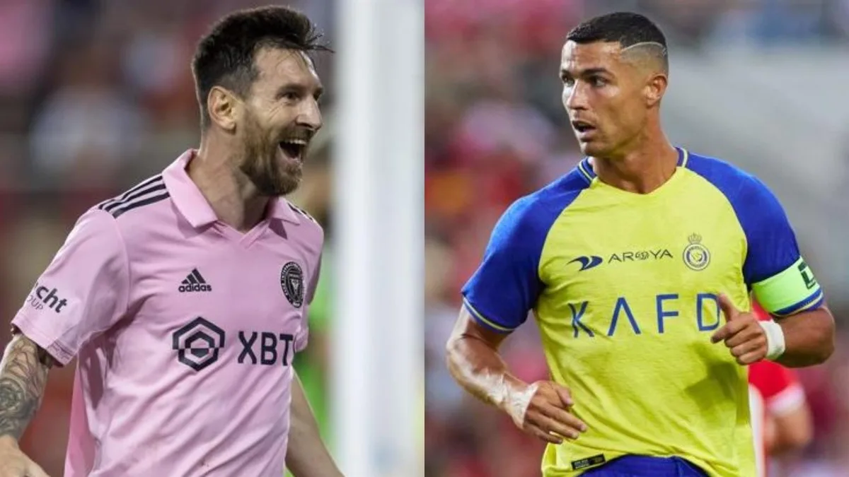 El golazo de tiro libre de Messi en el empate de Inter Miami: a cuánto quedó de Cristiano Ronaldo en la carrera por los 1.000 tantos