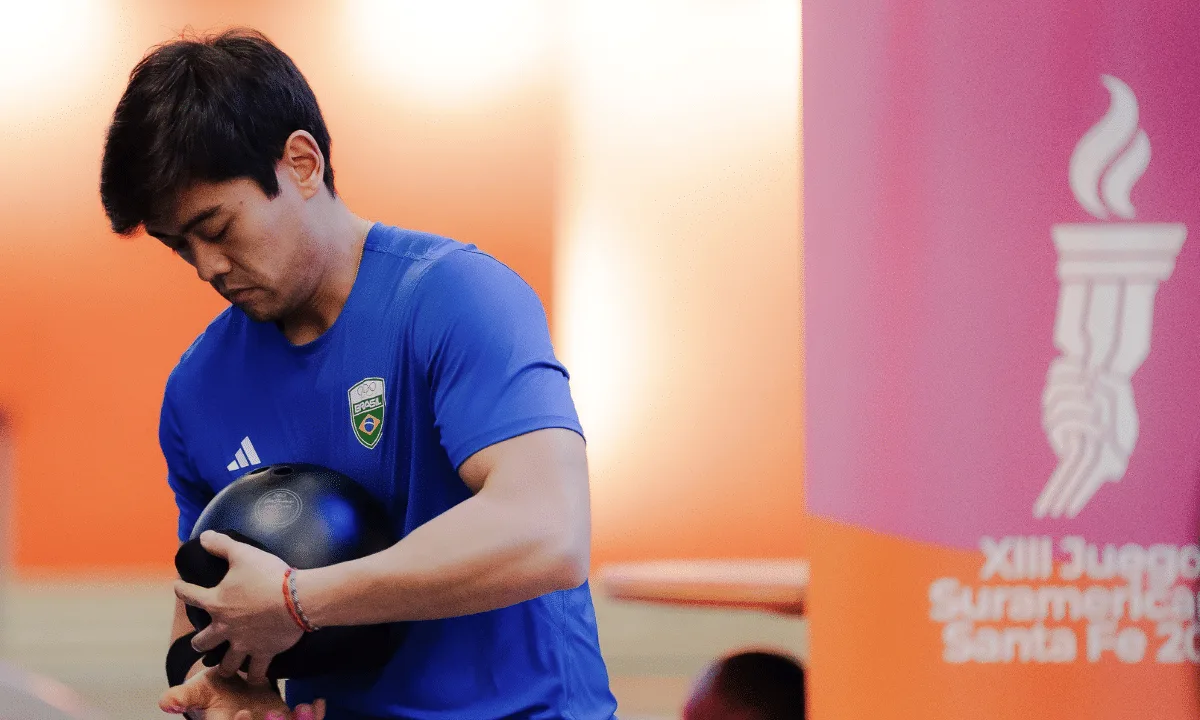 Julio Castello é bronze no individual do boliche em Santa Fé