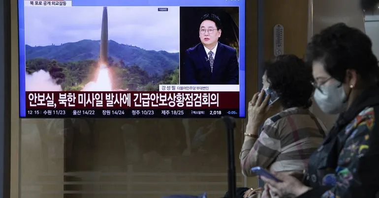 Pyongyang lança "projétil não identificado" no mar do Japão