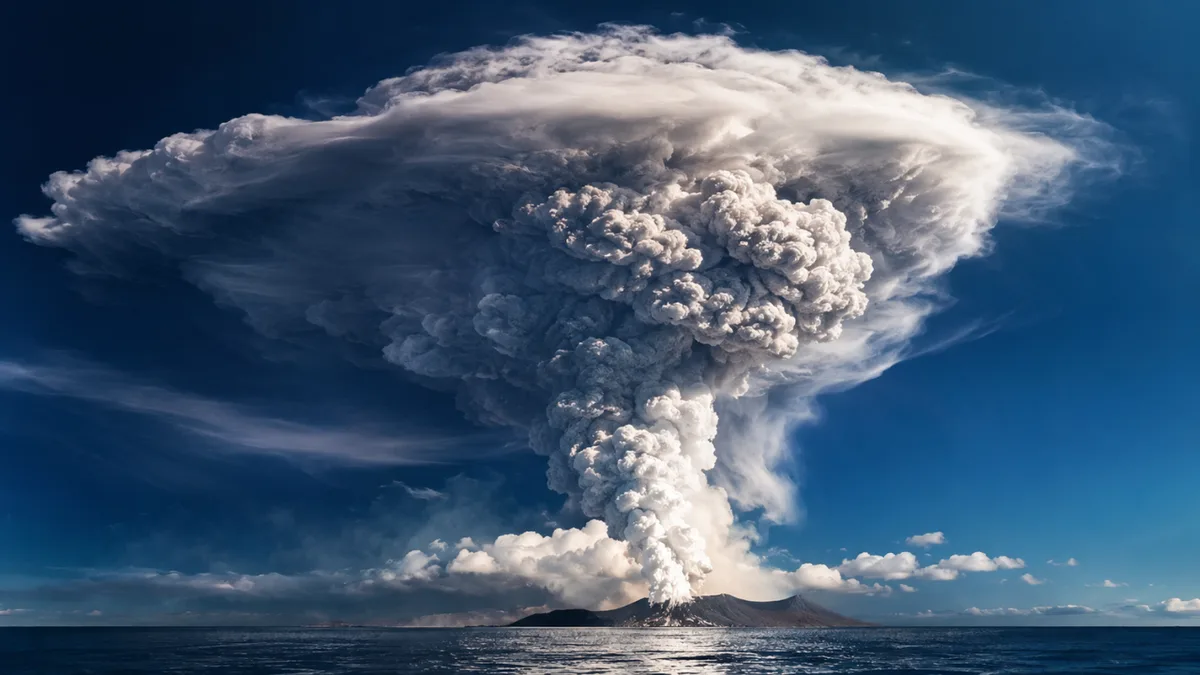 In 2022, Hunga Tonga sent water vapour into the stratosphere, altering ozone and radiation