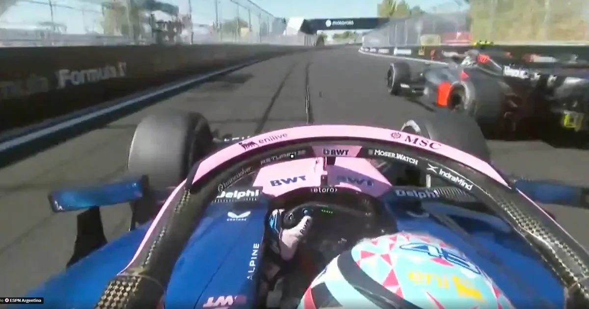 El espectacular sobrepaso de Franco Colapinto a Bortoleto en el Gran Premio de España