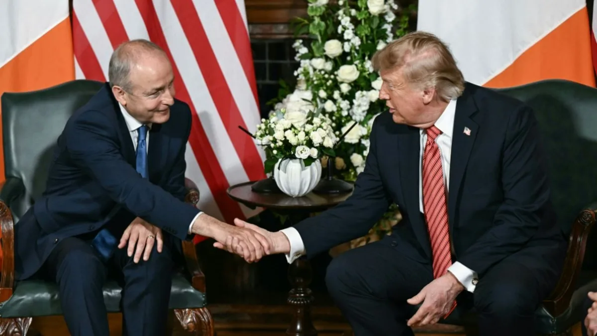 US-Präsident Trump trifft in Irland politische Spitzen