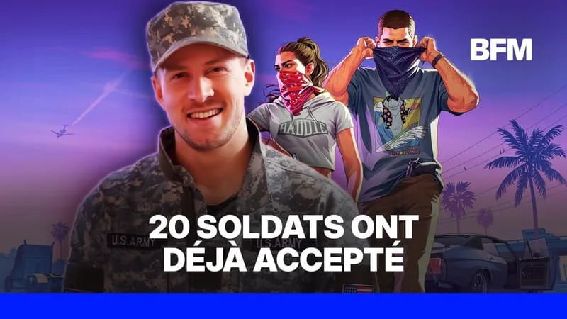 Quatre jours de congés pour jouer à "GTA VI": l'amusante offre d'un bataillon de l'armée américaine à ses soldats pour se réengager