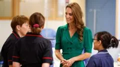 Catherine sees how her charity climb funds are helping hospital