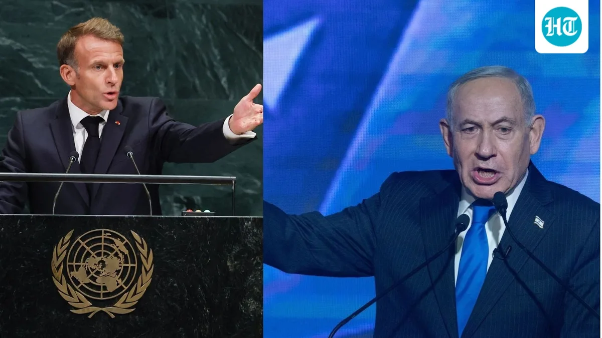 Israel's Netanyahu rebukes Macron over Gaza remarks at UNGA: ‘Grotesque absurdity’