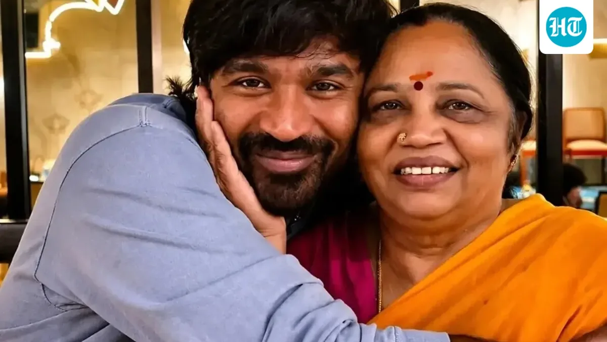 Dhanush makes mom Vijayalakshmi wear his 1st National Award medal for direction; says he does it ‘all for that smile’