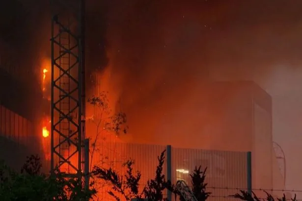 Windrush Line in London suspended after huge fire near track in Bermondsey