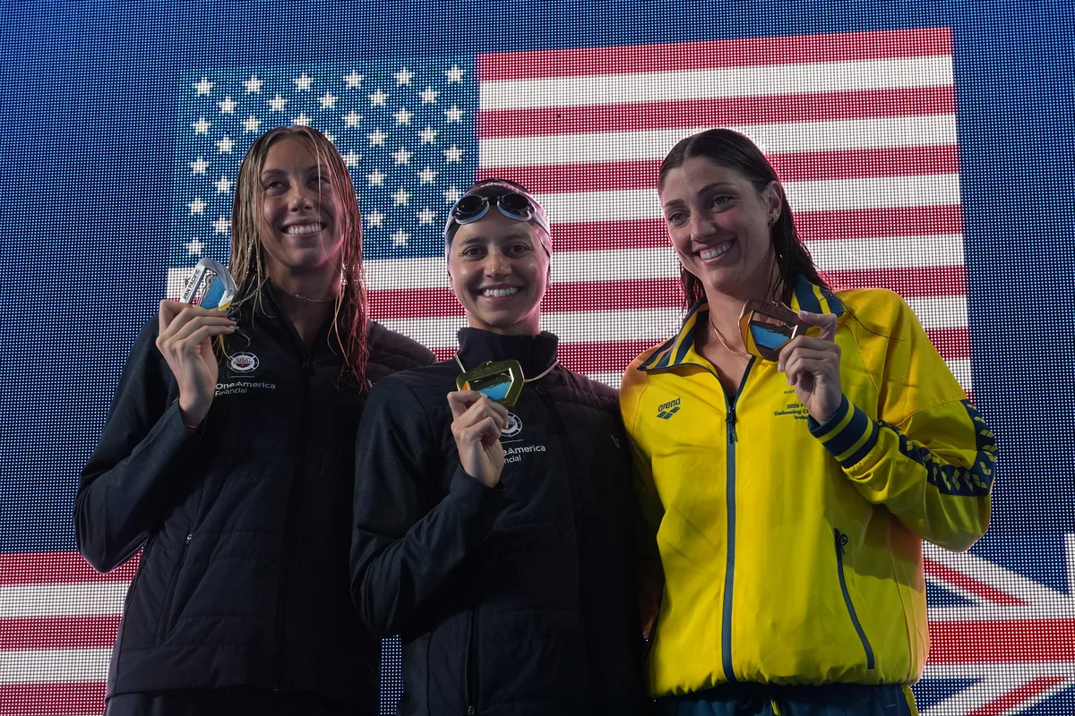 Kate Douglass pega un hachazo insólito al récord de 50m libre