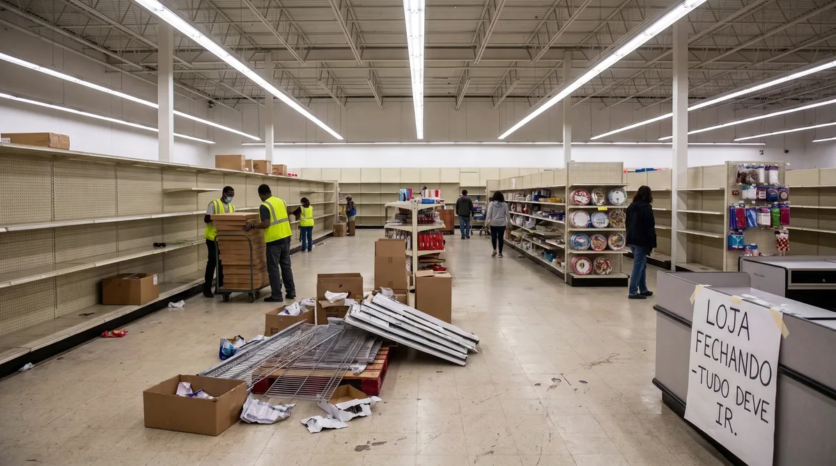 Rede fecha cerca de 700 lojas após nova falência e se despede do modelo de megaloja onde americanos compravam tudo para festas