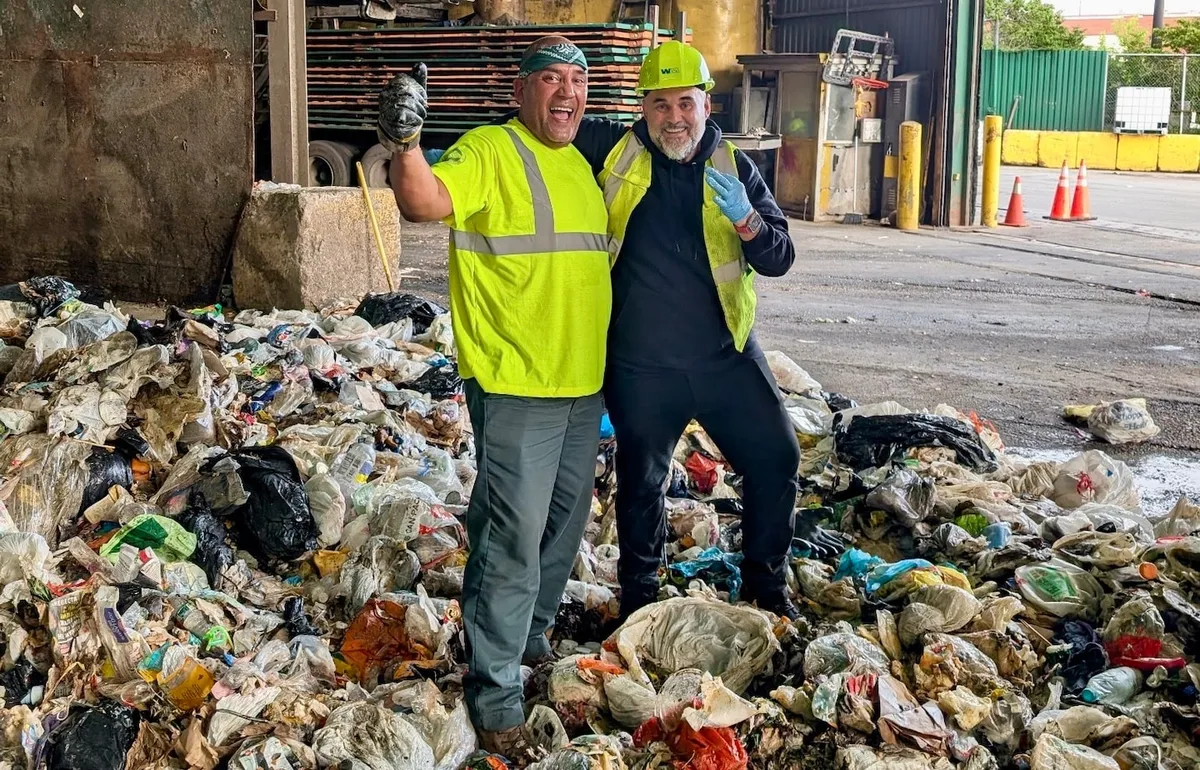 She lost her rings. Her husband scoured 20,000 pounds of trash to find them.