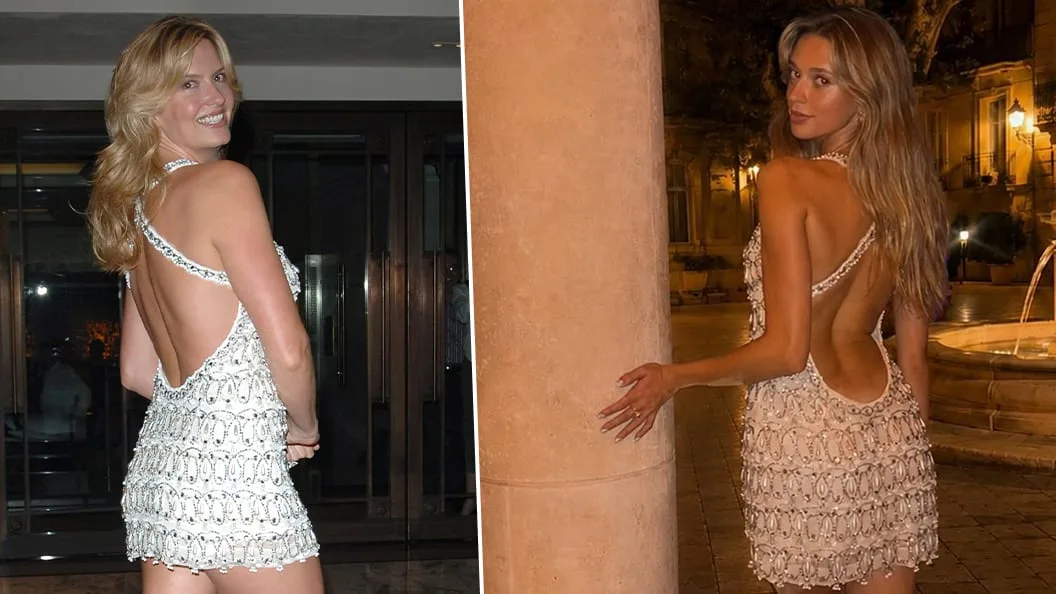Rod Stewarts Sohn muss zweimal hinschauen - Wenn die Freundin Mamas Kleid trägt