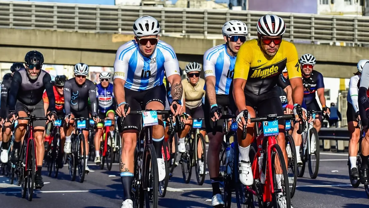 Gran Fondo Argentina: qué calles están cortadas por la carrera de ciclismo