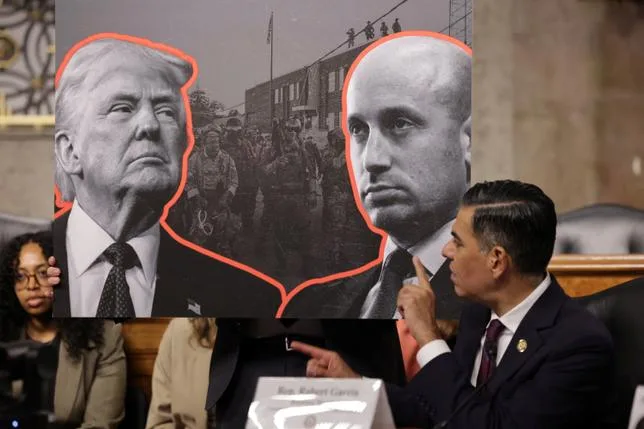 Le démocrate Robert Garcia promet de poursuivre le “clan mafieux des Trump” après les midterms