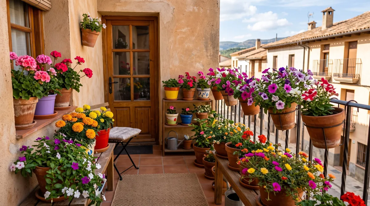Cinco flores ideales para llenar tu terraza de color y que son fáciles de cuidar