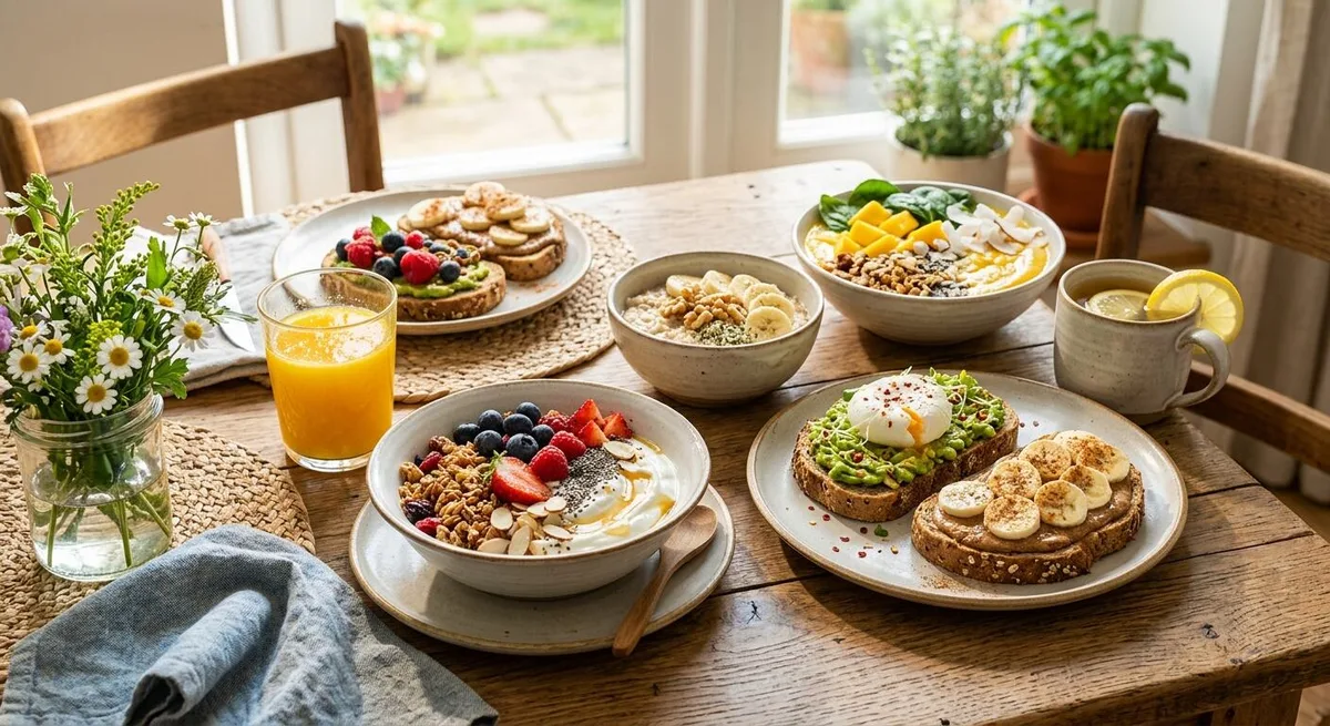 5 desayunos saludables y fáciles para empezar el día