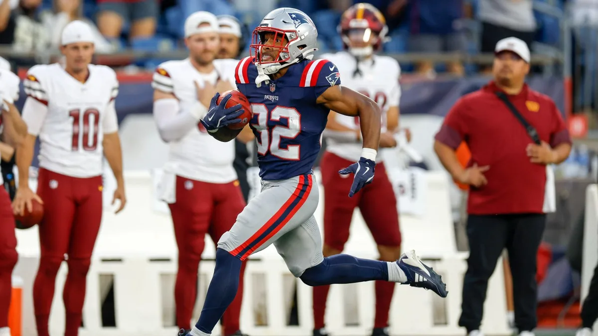 Patriots running back Treveyon Henderson ‘ready to go’ for Week 2