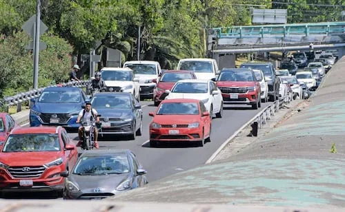 Persiste el tránsito en el Día Mundial Sin Automóvil